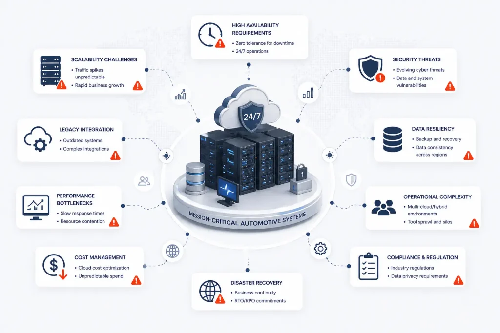 scalable infrastructure for automotive