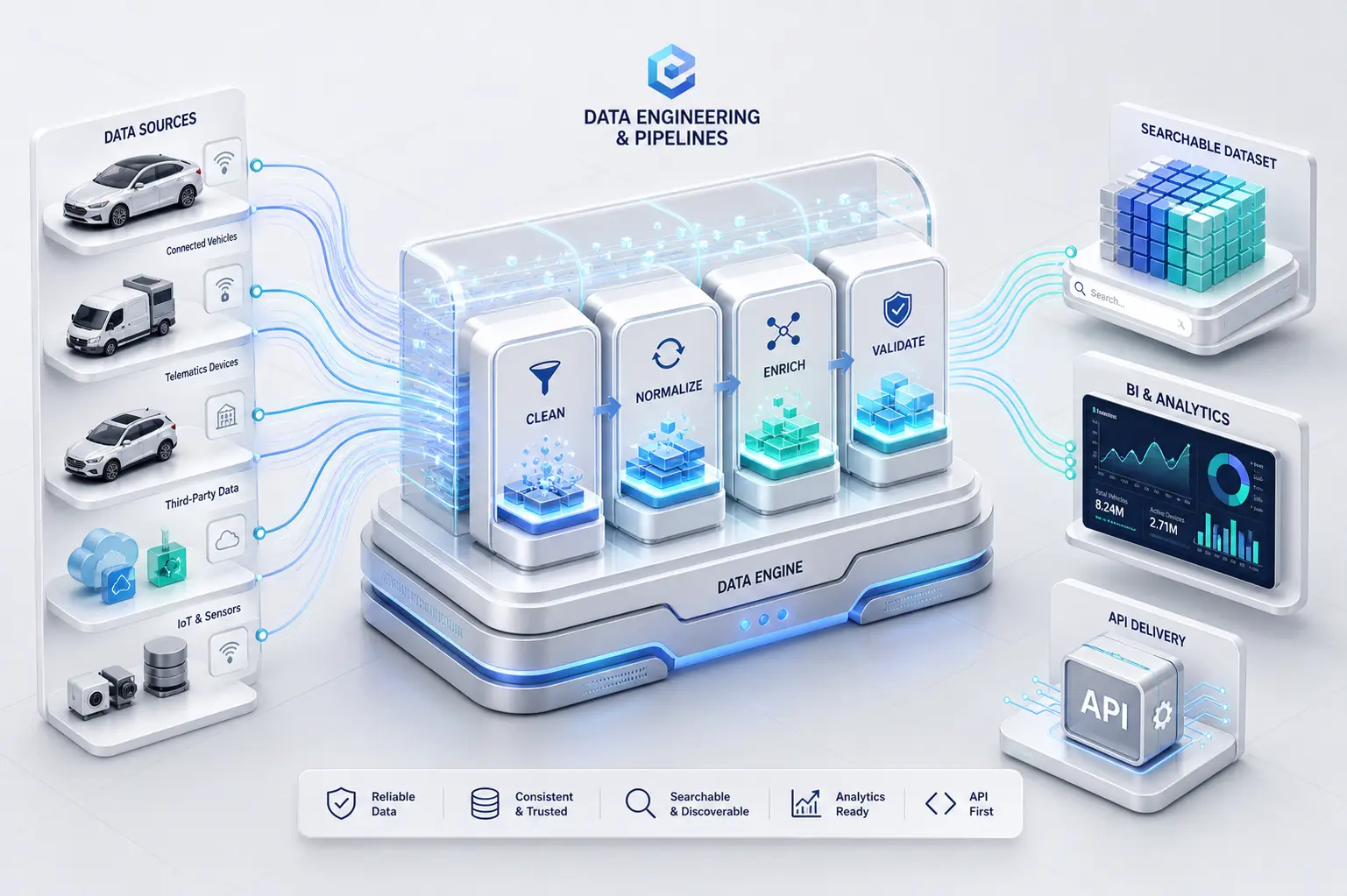 automotive data engineering and pipelines